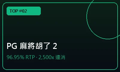 PG Soft 麻將胡了 2 — 香港娛樂城登入推薦